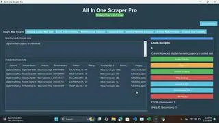 All in One Scraper Pro Quick Guide Video | Client Hunting Software