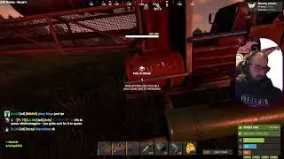 Not as sweaty, PVE Rust. Checking out the modded Brits PVE Worlds server.