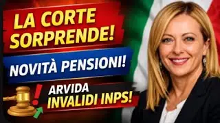 PENSIONI 👉 LA CORTE SORPRENDE TUTTI ‼️ NOVITÀ INVALIDI | COSA CAMBIA DAVVERO ORA