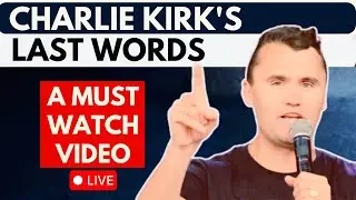 LIVE Now: Charlie Kirk&rsquo;s Final Speech Moments Before Assassination Stuns America | US News