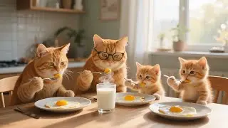 One day for the cat family Vlog.🐾🐱🏡