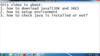 How to set path for java?