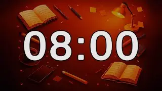Study With Me | 8 Minutes Study Timer &ndash; No Music