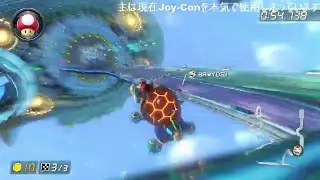 【8:21:58 ガチ音量注意！】同接日本１を記録した伝説の１２時間ぶっ通し変態200㏄ビッグブルーTA配信で有名人だらけにｗｗ【マリオカート８デラックス】