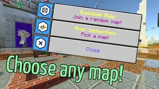 Map Selection Added on CubeCraft!