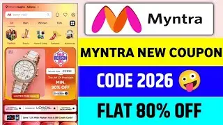Myntra Coupon Code 2026 | Myntra Discount Code | Myntra New OFFERS  | Myntra Code 