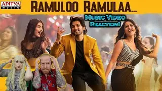 Ramuloo Ramulaa (Allu Arjun, Pooja Hegde, Anurag Kulkarni, Mangli, 2020) - British Couple Reacts!