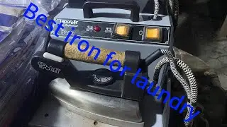 Best iron for your laundry business #laundryrevolution