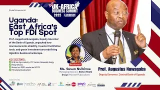 🌱 Prof. Nuwagaba: Uganda Leads Africa&rsquo;s Green Finance Transformation | UK&ndash;Africa Summit 2025