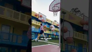 Dunking on 10ft VS 100ft 👀💀