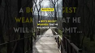 His secret weakness... 🤫 #shorts #facts || Boys Facts