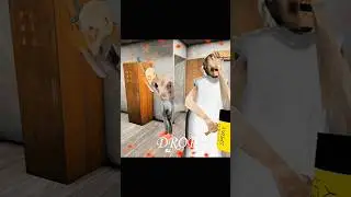 THEY CAN'T SEE ME! 💨 Pepper Spray vs Granny & Grandpa! 😂#viral #granny #horrorgame #horror #shorts