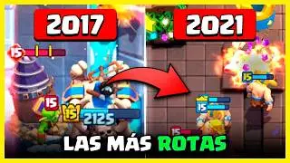 La MEJOR CARTA por cada A&Ntilde;O de Clash Royale