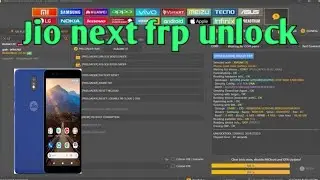 Jio phone next unlocktool/ jio phone next frp bypass unlocktoo/ jio phone next LS1542QWN Unlocktool