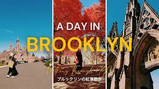 NYC VLOG | Autumn in NYC | Walking through Brooklyn, Basquiat’s Grave & Green-Wood Cemetery Walk