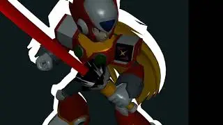 OpenGL, Megaman Zero 3 Omega effect.
