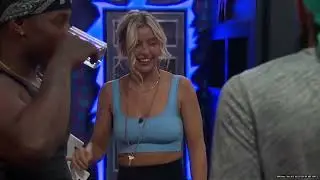 Reilly and houseguests chatting after first HOH comp