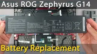 Замена аккумулятора на Asus ROG Zephyrus G14 GA401 | Быстрое и безопасное руководство своими руками