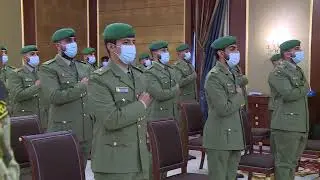 مراسم القسم للضباط الجدد
