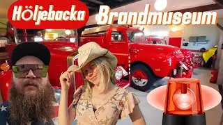 Höljebacka brandmuseum - Brandbilar - Vlogg