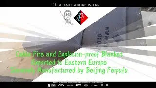 Cable Fire and Explosion-proof BlanketExported to Eastern Europe  Manufactured by Beijing Feipufu
