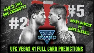 UFC Fight Night Vegas 41 Costa vs Vettori Full Card Predictions