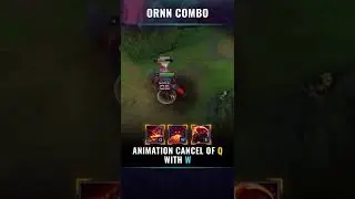 ORNN COMBO #shorts #ornn  #lol #leagueoflegends #wildrift