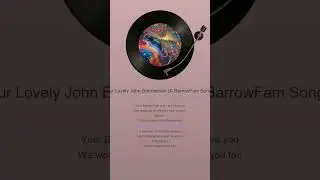 @TheAlmightySassy AI BarrowFam Song : Our Lovely John Barrowman #1 