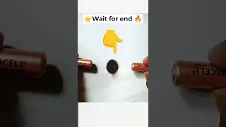 Battery Vs Coin Experiment 🧪 ।। #shorts #experiment #science #youtubeshorts