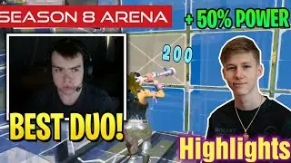 MONGRAAL AND MRSAVAGE DUO ARENA | HIGHLIGHTS | FORTNITE SEASON 8
