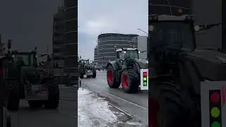 Farmers Protest Hamburg #hamburg #germany #protest #deutschland #travel #truck #farmer