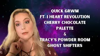 A Very Quick GRWM #2 | Eye look| Ft. I Heart Revolution & Tracy's Powder