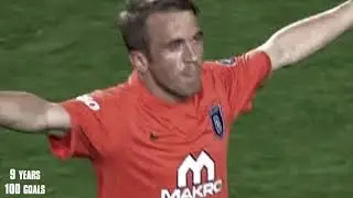 Edin Visca 9 Years 100 Goals for Istanbul Basaksehir
