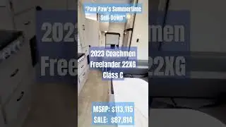 NEW 2023 Coachmen Freelander 22XG