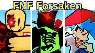 Friday Night Funkin' Vs Forsaken: DEMO | John Doe, c00lkidd, & 1x1x1x1 (Roblox Horror FNF Mod)