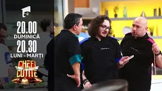 Sorin Bontea și Florin Dumitrescu folosesc c&acirc;te o amuletă: Blochez doi concurenți! | Chefi la Cuțite