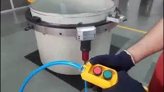 Remote-Control Split Frame Clamshell Cold Cutting Machine | Beveling Machine #industrial #siteworks