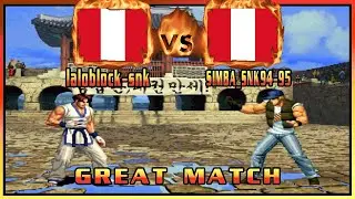 King of Fighters 96 - laloblock-snk (PER) VS (PER) SIMBA_SNK94-95 [kof96/Fightcade] 더 킹 오브 파이터즈 '96