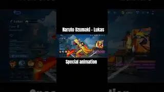 Lukas as Naruto Skin Animation | MLBB x Naruto Collab Special Skin Reveal