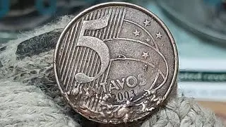 Valuable 5 cent coin, year 2003. Do you have any with this defect? ​​Look at the value: $135 to $...