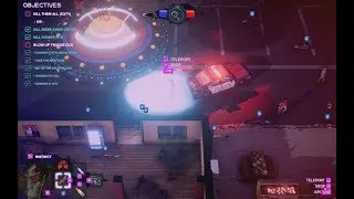 Party Hard 2: The Motel, UFO, SWAT and 100% Objectives (Hard difficulty)