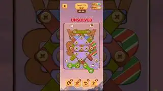 (Unsolved)Lv171 - WOOD NUTS & BOLTS PUZZLE