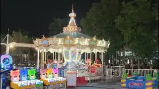 used amusement park rides kids carousel horse rides for sale