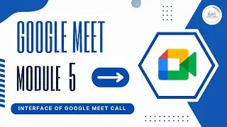 Interface of Google Meet Call | Call Setting Option | Lecture no 5