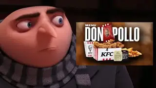 gru tries don pollo kfc meal