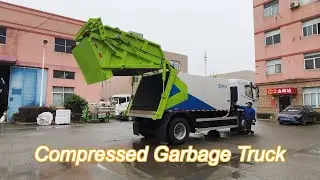 pure electric compactor garbage trucks wholesale and retail