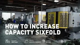 How to achieve a six-fold increase in machining capacity | GRIP Case Study