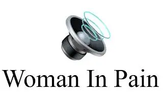 Woman in pain sound effect