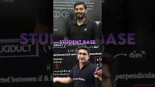 Sachin Sir vs Nishant Vora Sir | Maths Legends 🥵 | IIT Status #iit #iitjee #pw #shorts #viral