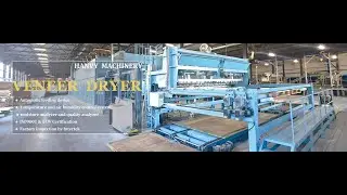 Automatic Plywood Production Line: Veneer Peeling &bull; Drying &bull; Pressing | Hanvy Machinery